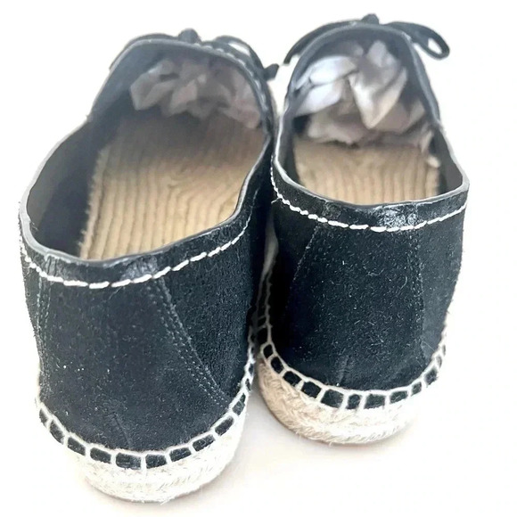 Coach Rae Black Suede Slip On Espadrille in Size 9.5 - Picture 6 of 7